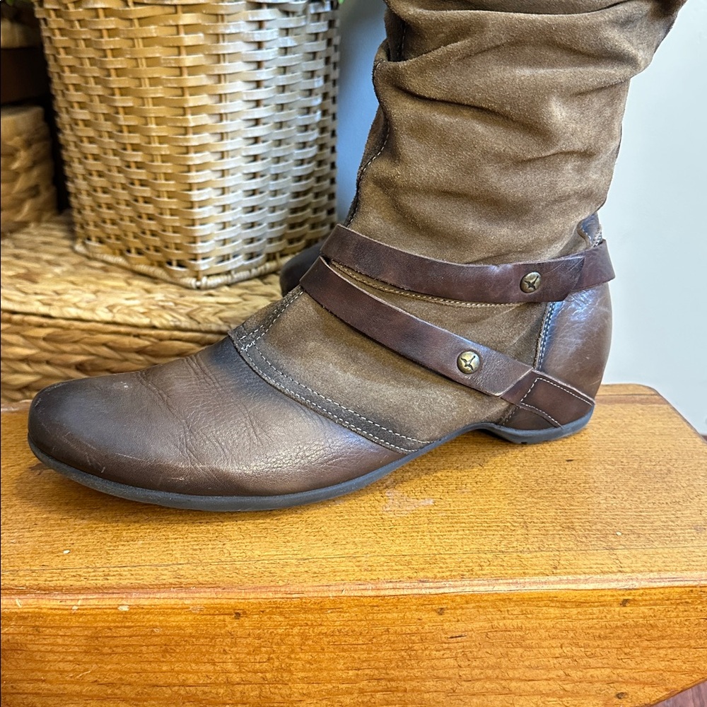 Pikolinos Brown Suede Women's Boots size 40 - Picture 4 of 13